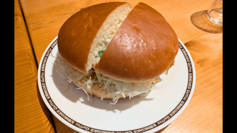 鶏タツタバーガーレモンタルタルの画像